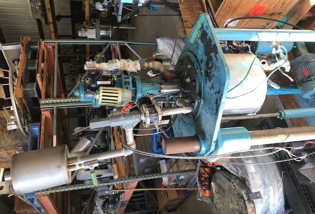 used approx 2 Gallon (8 Liter) Pilot Plant Reactor.  Stainless Steel. Built by American Reactor Corp. Rated 150/Full Vacuum @ 572 Deg.F. and -20 on both the shell and jacket. Stainless Steel contact parts. Approx 8